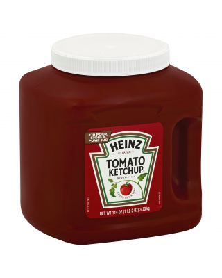 Ketchup Heinz Plastic Pumpable Jug 6/114 oz