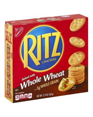 Ritz Cracker Whole Wheat 12/12.9oz *Non Stock*