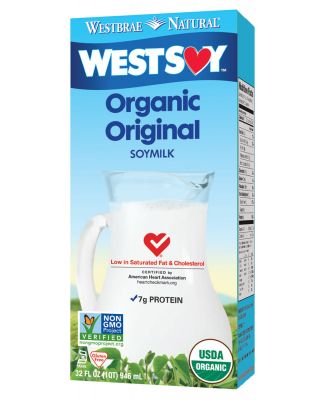 Westsoy Organic Soy Milk  12/32oz