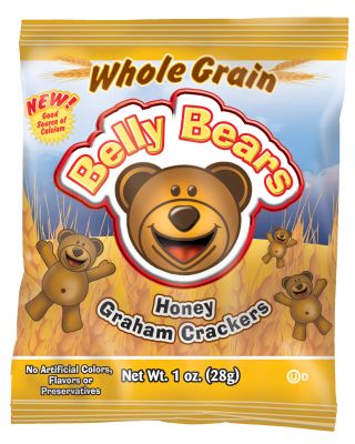 Belly Bear 51%Whole Grain Honey Grahams 200/1oz