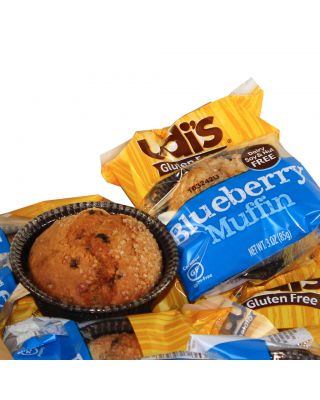 Blueberry Muffins Gluten Free Individually Wrapped 36/3oz