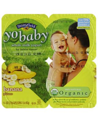 Yo Baby Banana Yogurt  24/4 oz