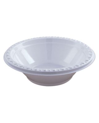 12oz White Plastic Bowl 1000ct