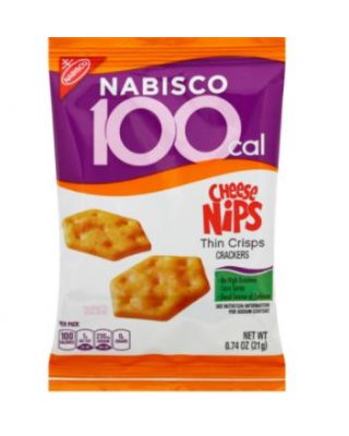 100 Calorie Cheese Nips 72 Count