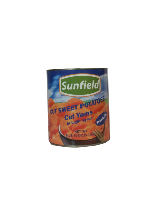 Cut Sweet Potatoes In Light Syrup 6/#10