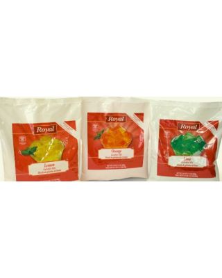 Gelatin Assorted Citrus Dessert Mix Royal® 12/24 oz