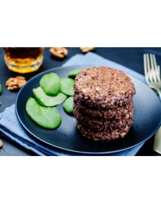 Black Bean Burger 48/3 oz   American Bean Products