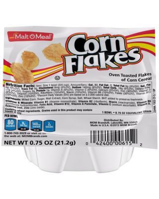 Single Serve Bowls - Corn Flakes 96/.75 oz
