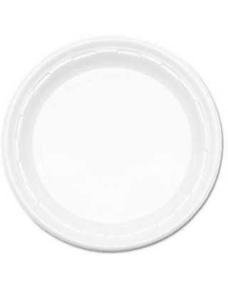 Plastic Plate 9", White 500ct