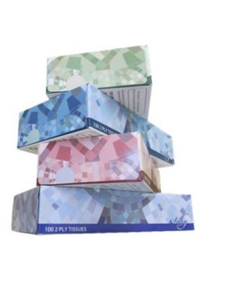 Facial Tissue - 2Ply - 8.5" X 7.5" 30/100 ct