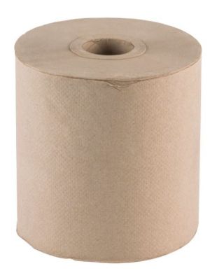 8 Inch Roll Dispenser Towel Natural 12ct