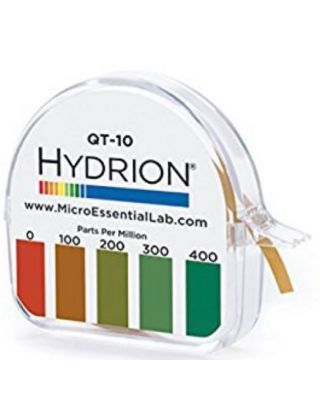 Sanitizer Test Strips Hydrion® 25ct