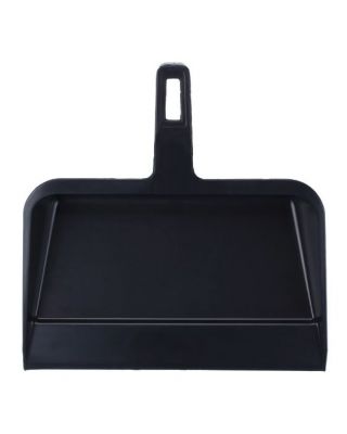 Dust Pan Black Plastic 1/ea