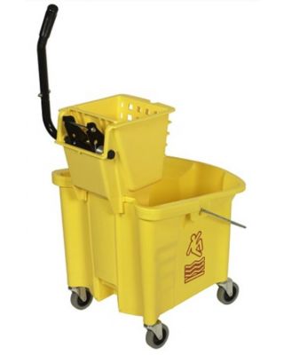 Mop Bucket With Wringer 26 Quart Rubbermaid