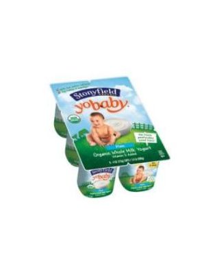 Yo Baby Simply Plain Yogurt 24/4 oz