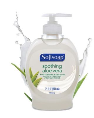 HAND SOAP (DISPENSER BOTTLE) SOFTSOAP W/ALOE 12/7.5 OZ