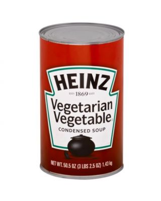 Vegetarian Vegetable Soup 12/51.25 oz Cans Heinz