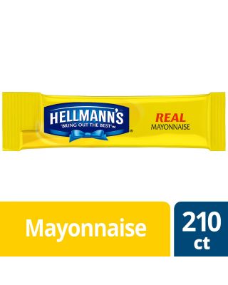 Hellmans Mayonnaise 0.38 oz Portion Packs 210ct
