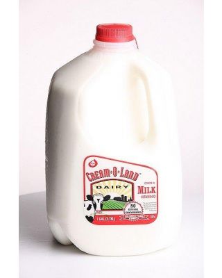 Milk, Whole 12/.5 Gallons Cream-O-Land Dairies