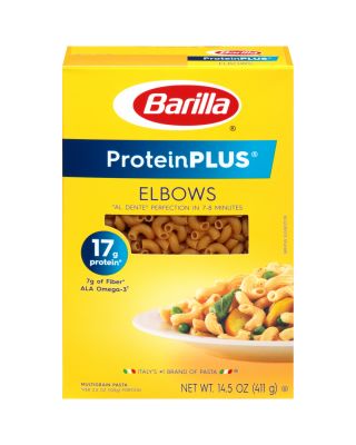 Pasta Plus Elbow Macaroni  12/45oz  Barilla