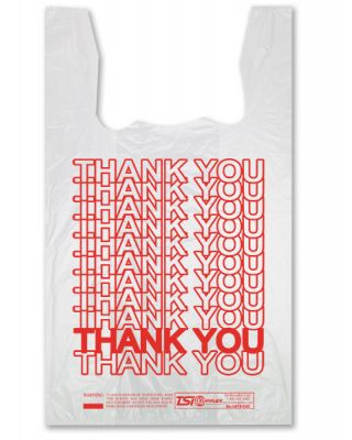 Thank You T Shirt bags 1000ct